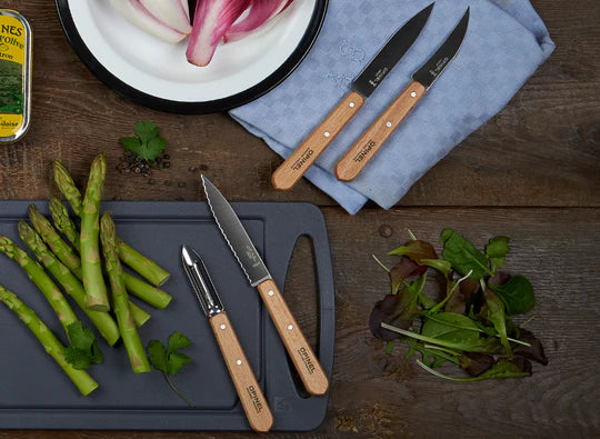 Opinel 4pc Kitchen Knife Set