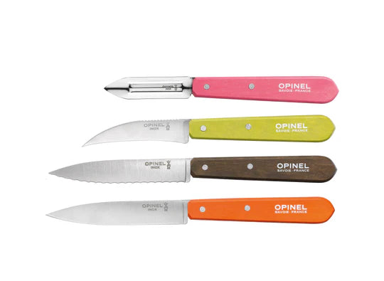 Opinel 4pc Kitchen Knife Set