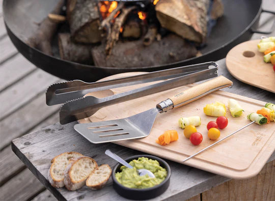 Opinel BBQ Spatula/Tongs Set