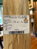 Beech (W) 60-210mm x (D) 52mm x (L)1500mm