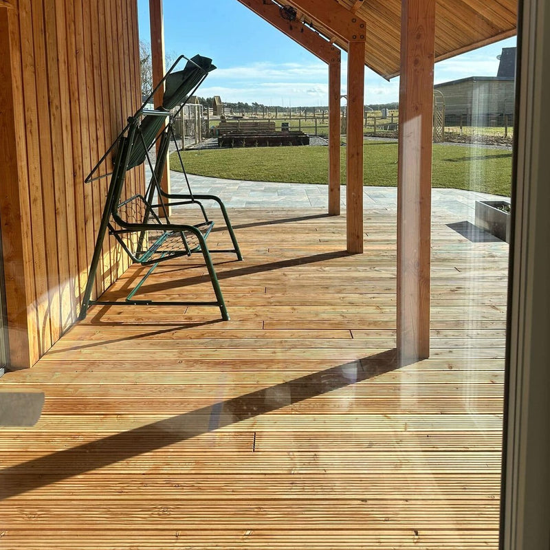 Brushed Decking - Planed (Premium)