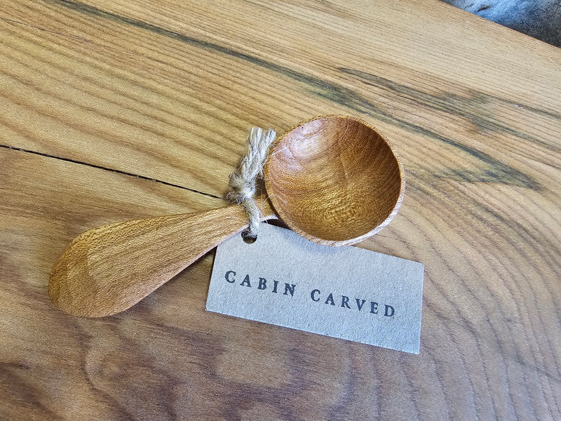 Cabin Carved - Coffee Scoop