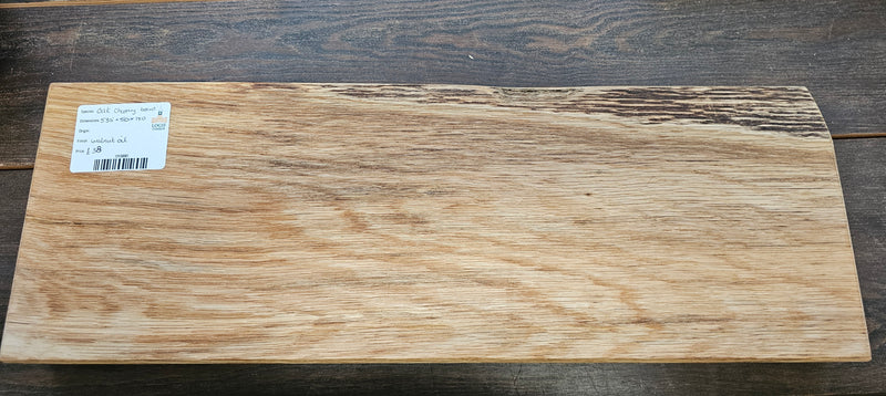 "Oak" Finished Chopping Board - 535 x 50 x 180