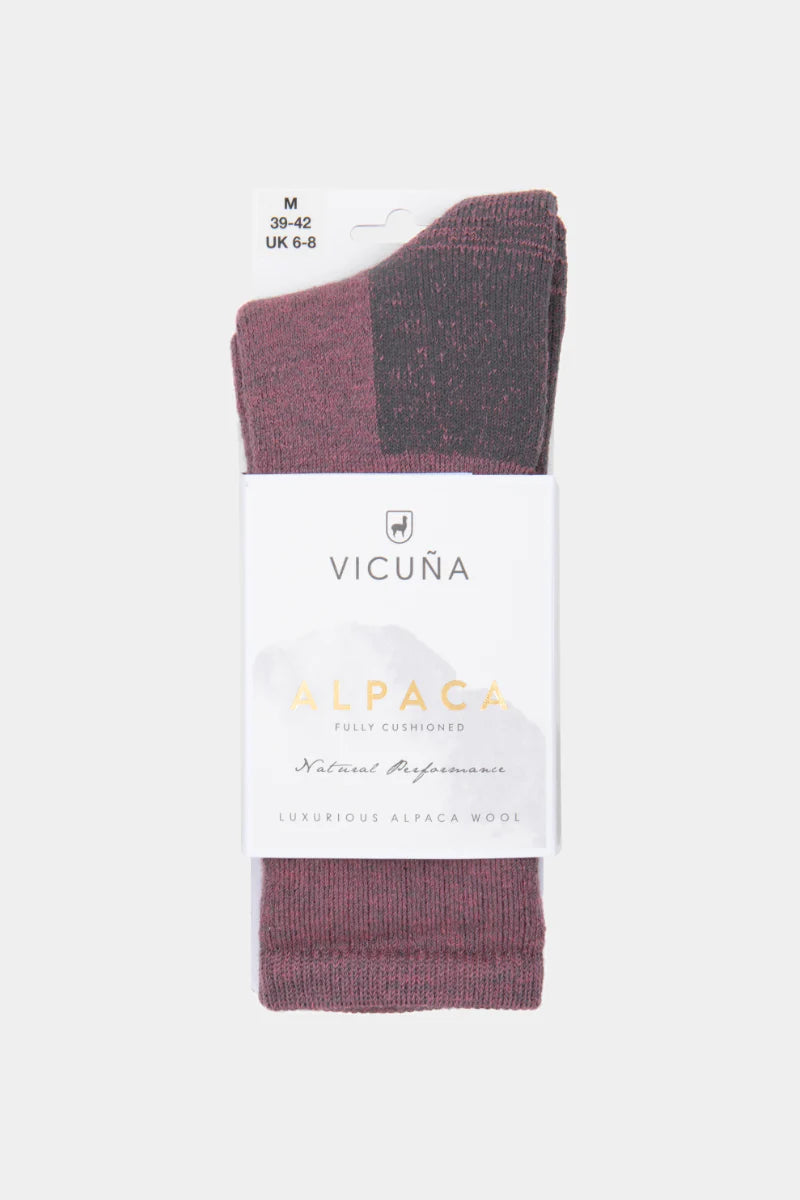 Vicuna Fully Cushioned Alpaca Socks