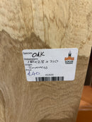 Oak (W) 180mm x (D) 28mm x (L) 0.710m