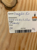 Douglas fir (W)255mm x (D)28mm x (L)1.12m