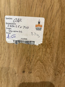 Oak (W) 240mm x (D) 25mm x (L) 0.710m