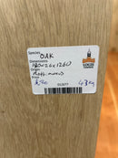 Oak (W) 180mm x (D) 26mm x (L)1.26m