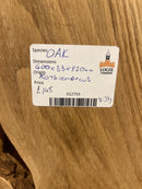 Oak (W)400mm (D)33mm (L)910mm