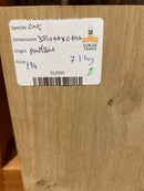 Oak (W)355mm x (D)44mm x (L)0.69
