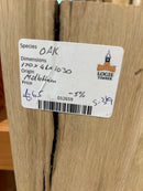 Oak (W) 170mm x (D) 46mm x (L) 1.03m