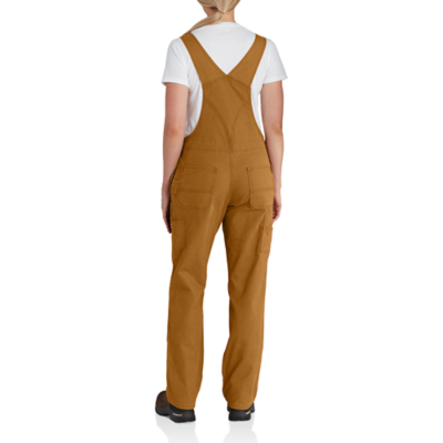 Carhartt Rugged Flex Loose Fit Canvas Bib Overall (Women's)