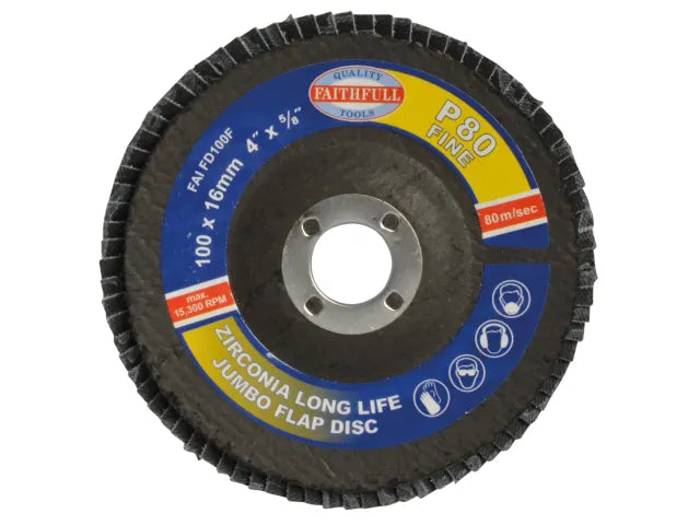 Abrasive Jumbo Flap Disc 100mm