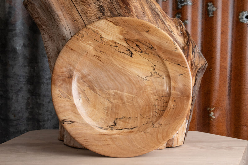 Platter from Spalted Beech