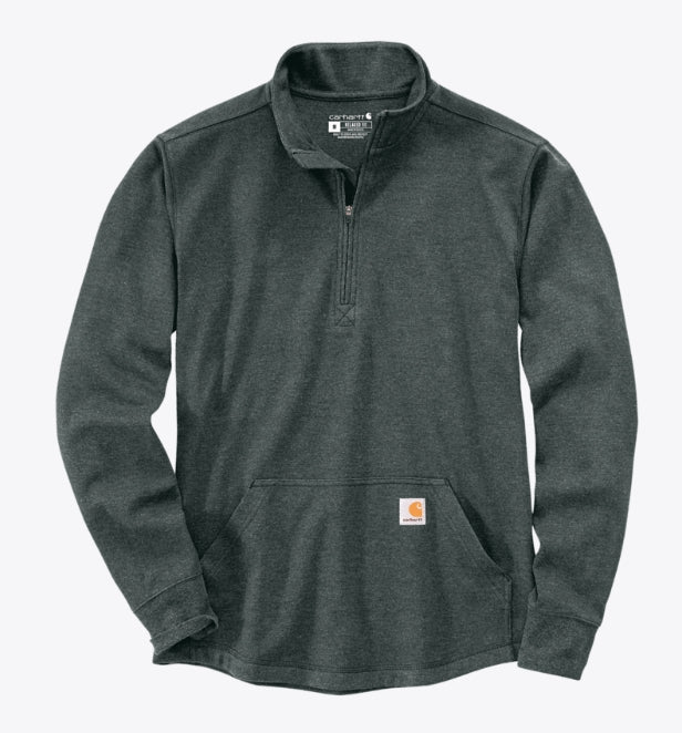 Carhartt Men's Relaxed Fit Heavyweight Long-Sleeve 1/2 Zip Thermal Shirt