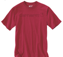 Carhartt Relaxed Fit Heavyweight Short-Sleeve Logo Graphic T-shirt