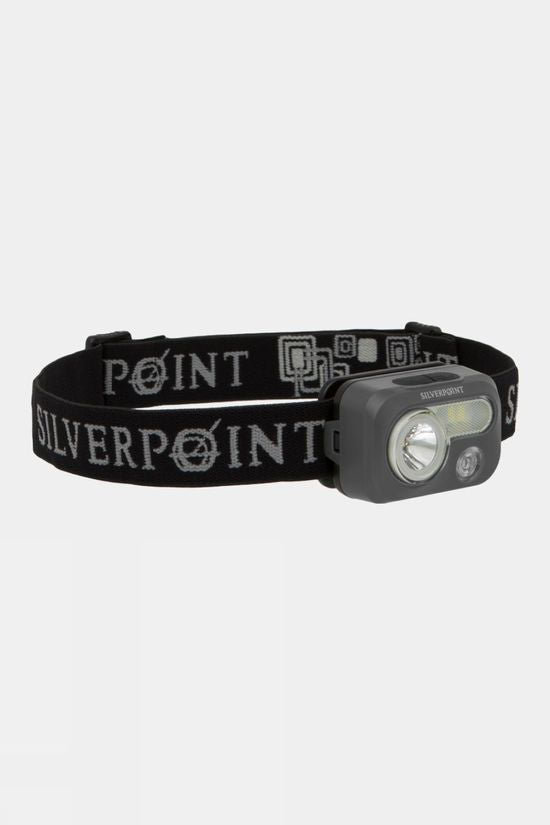 Silverpoint  Scout Rechargeable Head Torch Grey