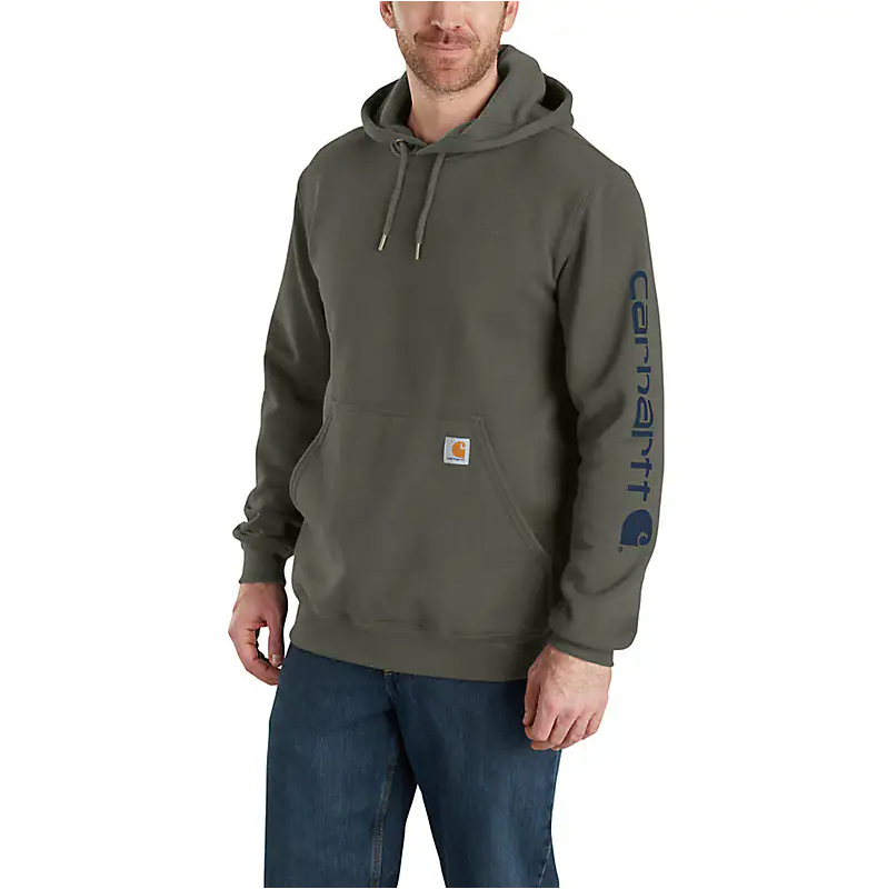 Carhartt Loose Fit Midweight Logo Sleeve Graphic Sweatshirt