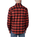 Carhartt Men's Rugged Flex Relaxed Fit Medium Weight Flannel Long Sleeve Plaid Shirt