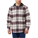 Carhartt Men's Rugged Flex™ Relaxed Fit Flannel Fleece Lined Hooded Shirt Jacket
