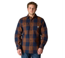 Carhartt Men's Loose Fit Heavyweight Flannel Long-Sleeve Plaid Shirt