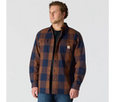 Carhartt Men's Loose Fit Heavyweight Flannel Long-Sleeve Plaid Shirt