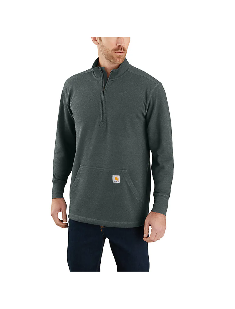 Carhartt Men's Relaxed Fit Heavyweight Long-Sleeve 1/2 Zip Thermal Shirt