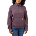 Carhartt Women's Relaxed Fit Midweight Half Zip Sweatshirt