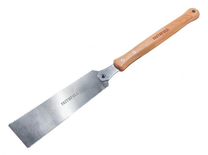 Faithfull Double Sided Pull Saw