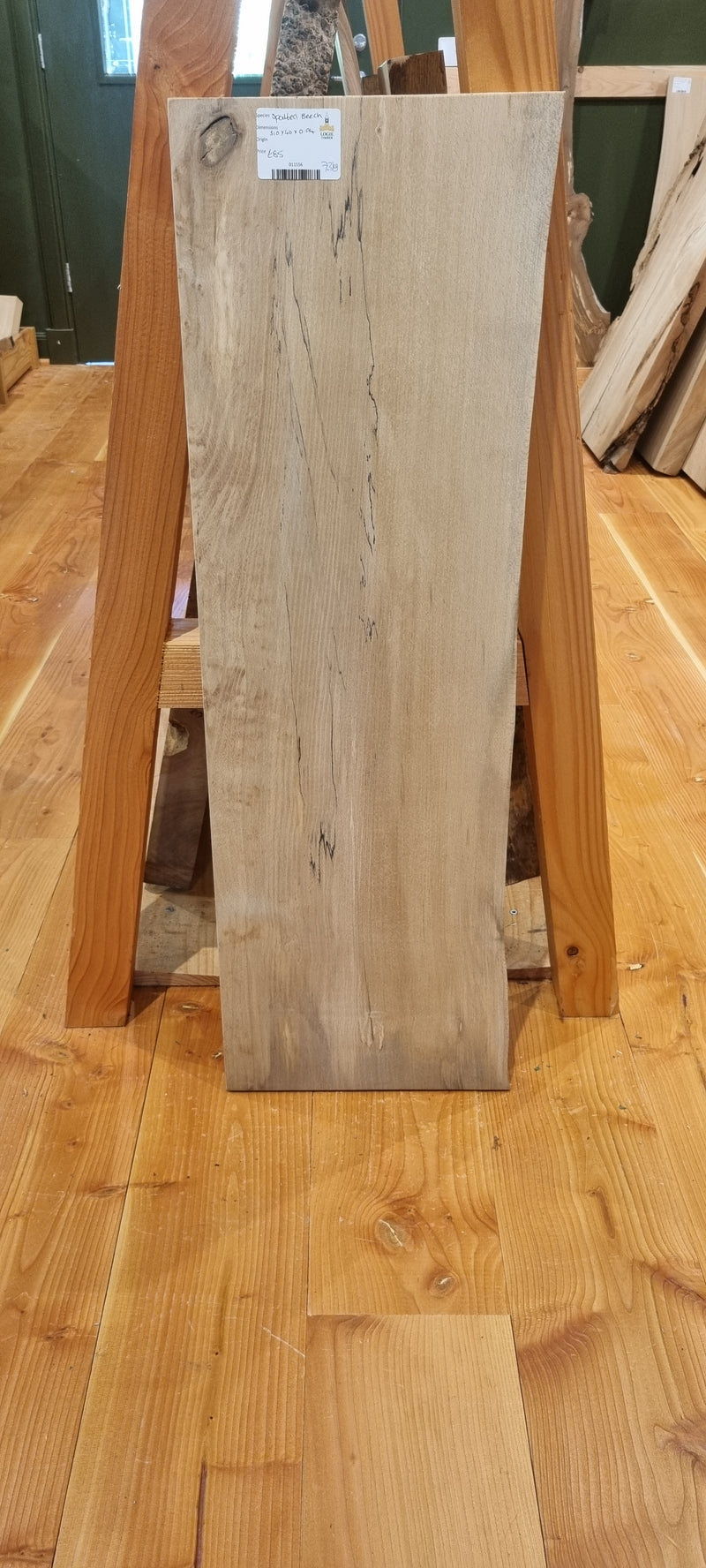 Spalted Beech 310 x 40 x 0.94