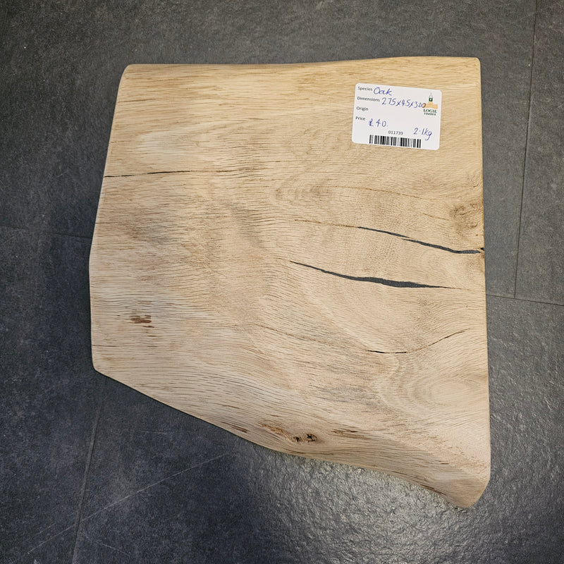 Oak Chopping Board 275x45x320