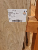 Elm (W) 370mm x (D) 28mm x (L) 0.61m