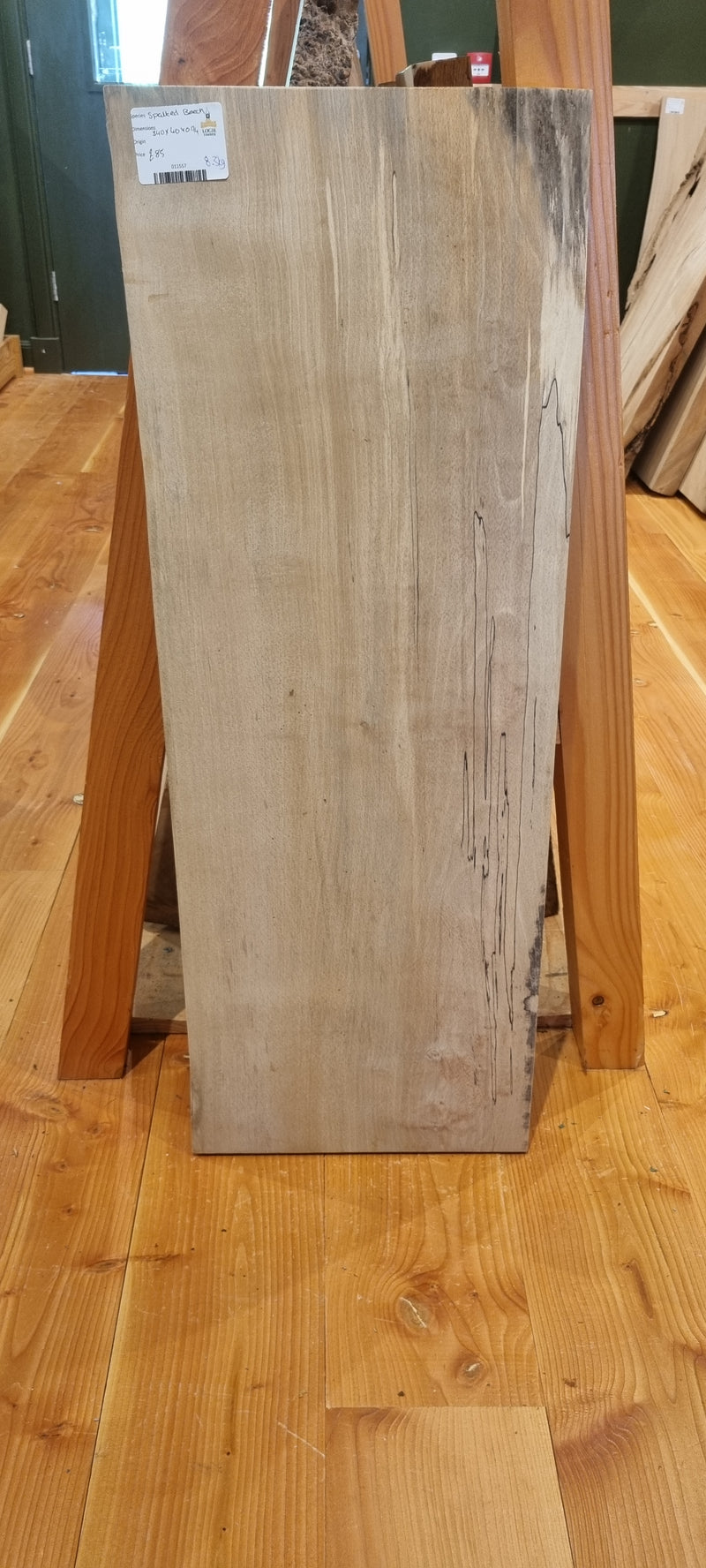 Spalted Beech 340 x 40 x 0.94