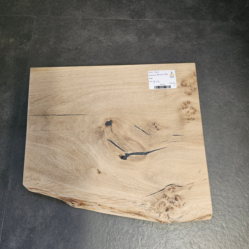 Oak Chopping Board 385x45x350