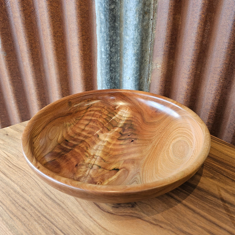 Ancient Elm Shallow Bowl