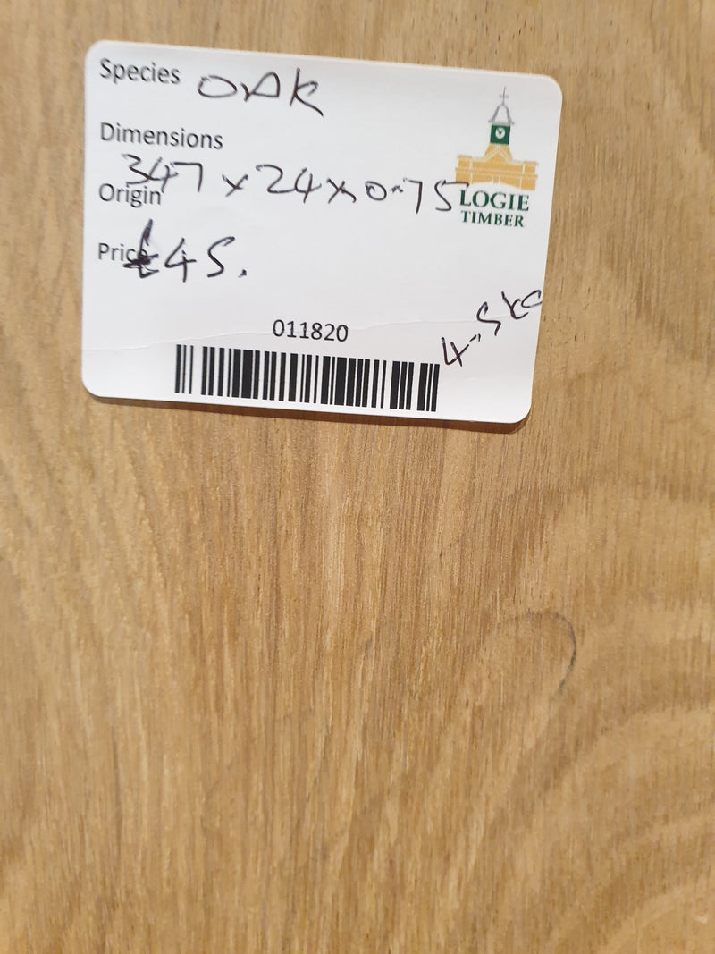 Oak 347*24*0.75