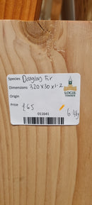 Douglas Fir 320x30x1.2