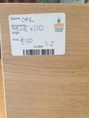 Oak Chopping Board  (W) 175mm x (D) 45mm x (L) 250mm