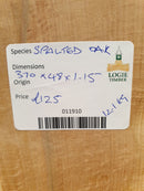 Spalted Beech 370x48x1.15