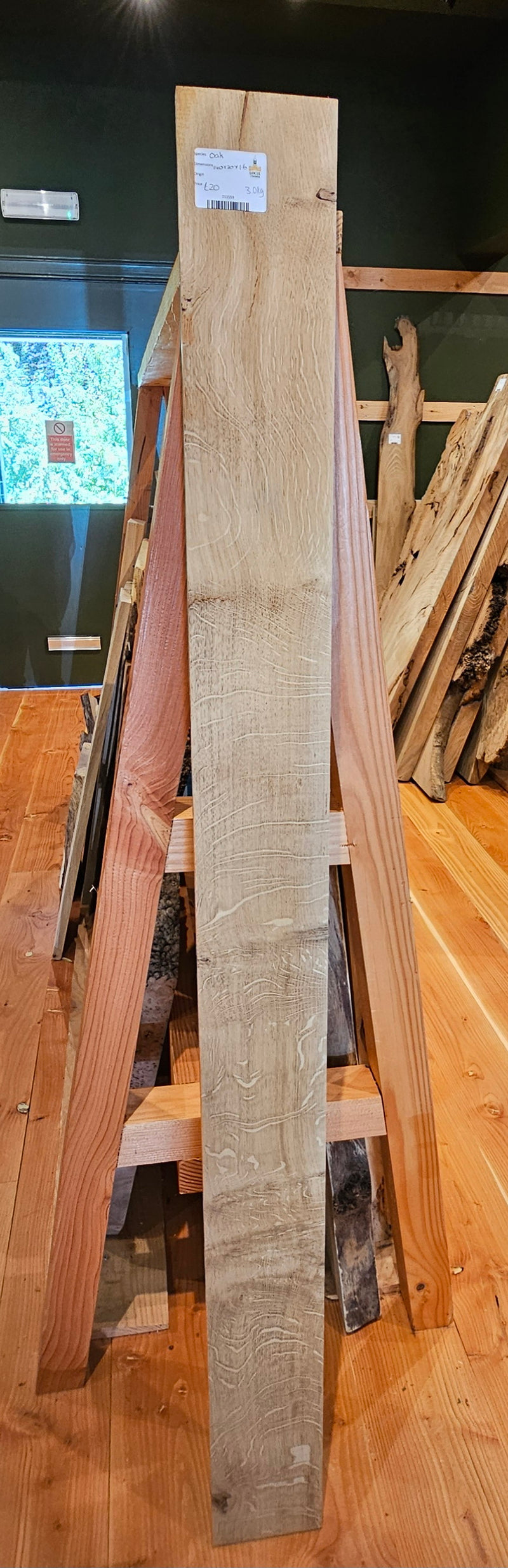 Oak 140 x 20 x 1.6